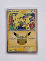 Pikachu Nummer 26 - Englisch - 30th Celebration Pokémon
