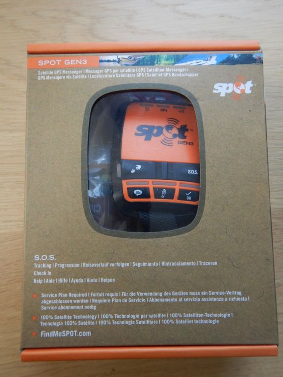 Find Me Spot Gen 3 GPS Tracking und Nothilfe Satellite Gerät (Gebraucht ...