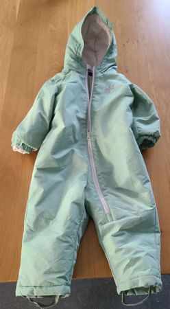 Mintfarbener Schneeanzug Grösse 86  Ideal für den Winter