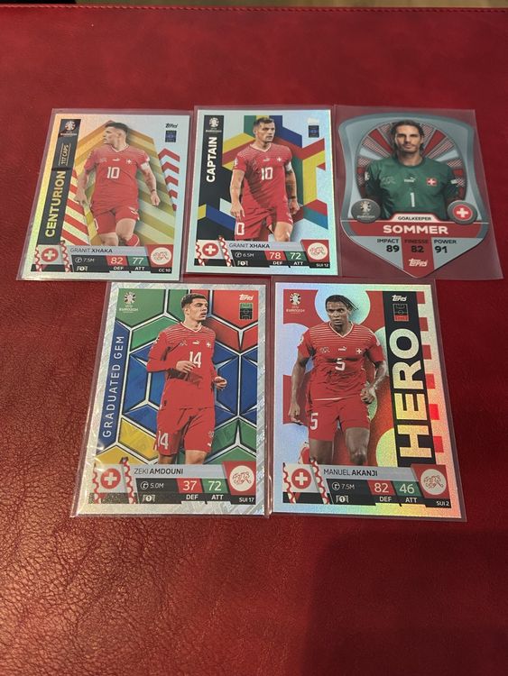 TOPPS Euro 2024 Mini Match Attax Kartendose – Sammelkarten Für Fußball-Fans