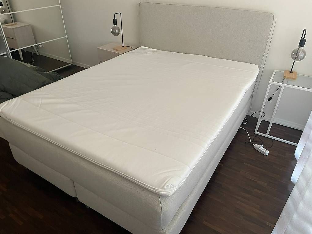 Letti: Dunvik Boxspringbett 160×200 | Neuwertig – Usato da Zug venduto da fnussbau 1