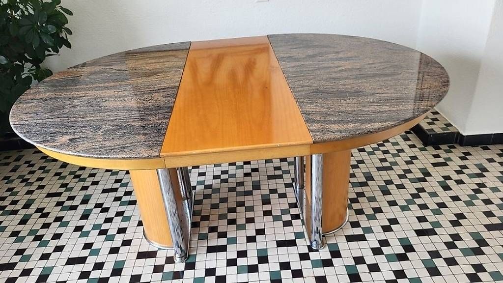 Tavoli: Esstisch oder Sitzungszimmer Tisch , Granit, ausziehbar. – Usato da Samstagern venduto da ana_lq95