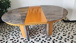 Esstisch oder Sitzungszimmer Tisch , Granit, ausziehbar.