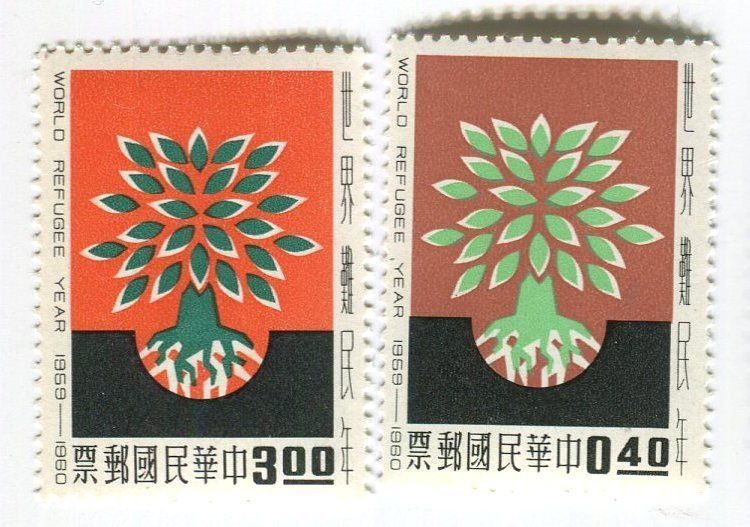 Tutti i francobolli: Briefmarken "Flüchtlinge". Taiwan – Nuovo e nell'imballaggio originale da Basel venduto da Butsch5