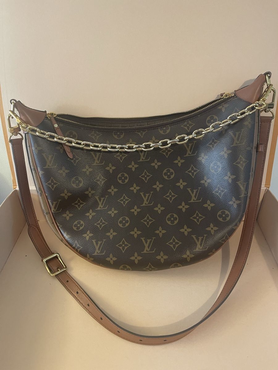 Louis Vuitton Taschen für Damen: Sac Louis Vuitton Loop Hobo MM –  monogramme – Gebraucht aus GENEVE von Myrtille8 1