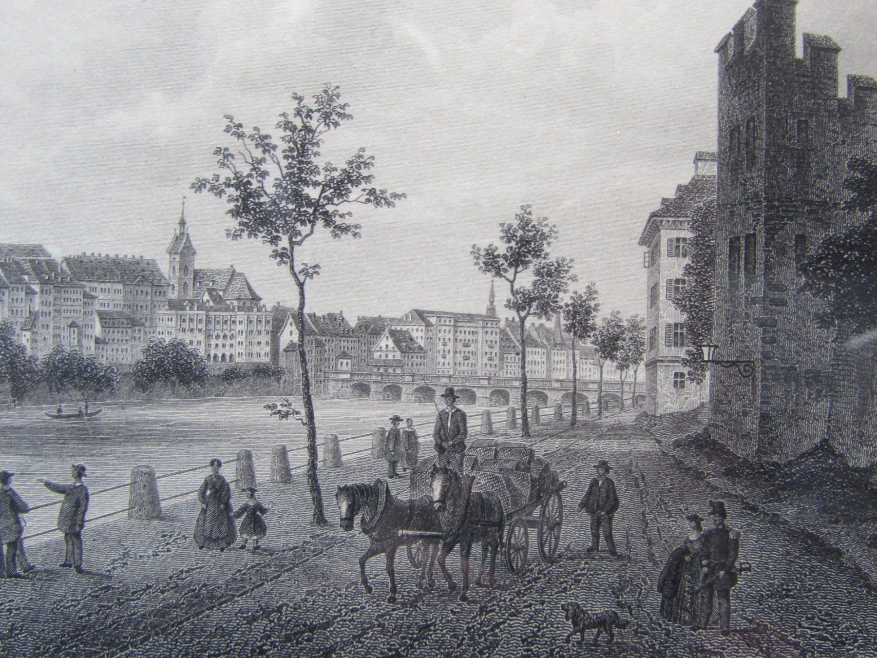 Stiche: Basel, Stahlstich – Gebraucht aus Walchwil von Shells1 3
