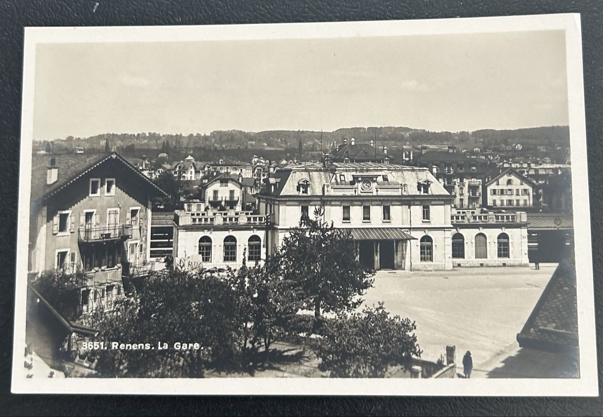 Cartoline postali: Fotokarte Renens La Gare  – Usato da Horw venduto da Tellbub