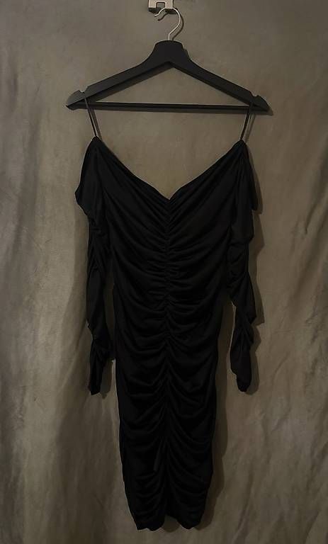 Vestiti: Schwarzes Mini-Partykleid mit Raffung – Nuovo e nell'imballaggio originale da Oberurnen venduto da buesraak