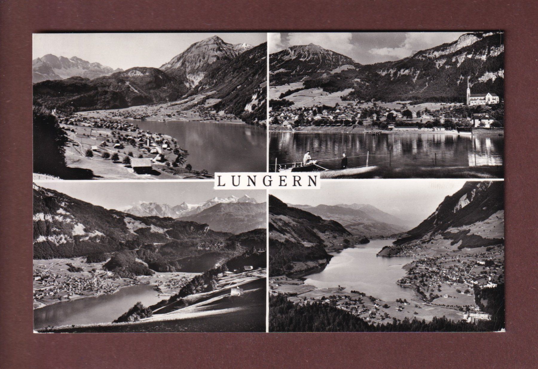 Cartoline postali: LUNGERN - 4 Bilder - 1969 – Usato da Pully venduto da nicecards-shop