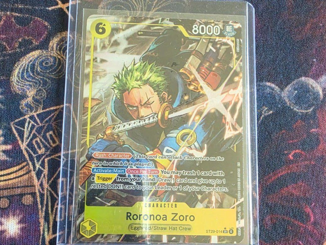Bandai Cartes à collectionner: One Piece Zoro ST29-014 AA! – D'occasion à Genestrerio par AM_98