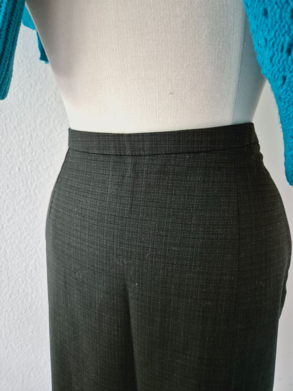 Hallhuber Gonne: HALLHUBER ROCK JUPE ANTHRAZIT S BASIC GRAU BLUSE TOP TUNIKA – Nuovo (secondo la descrizione) da Elsau venduto da the-colorful-side 5
