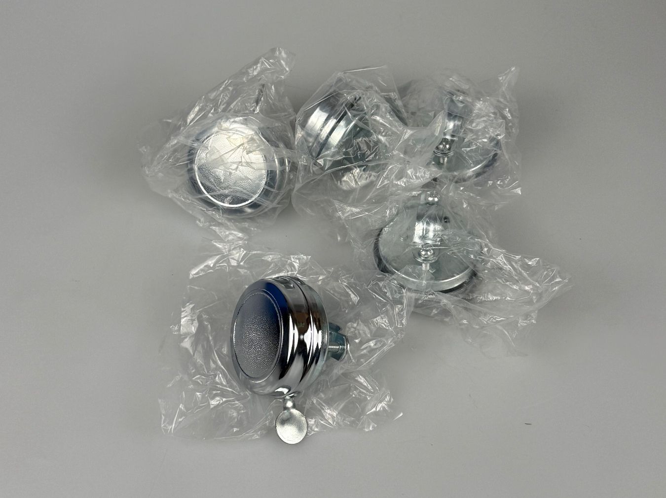 Puch Mofas: 5X Glocken neu Universal – Neu und originalverpackt aus Hallau von mofaplus