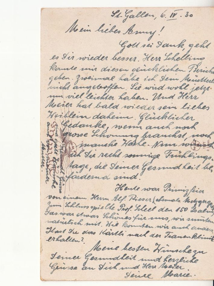 Cartoline postali: Künstlerkarte 1930 – Usato da Bürglen TG venduto da StampGraf 1