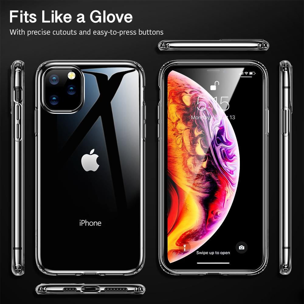 Cover & Protezioni schermo: iPhone 11 PRO Hülle Etui Silikon Clear Case Cover Tasche – Nuovo e nell'imballaggio originale da Volketswil venduto da coverandmore 1
