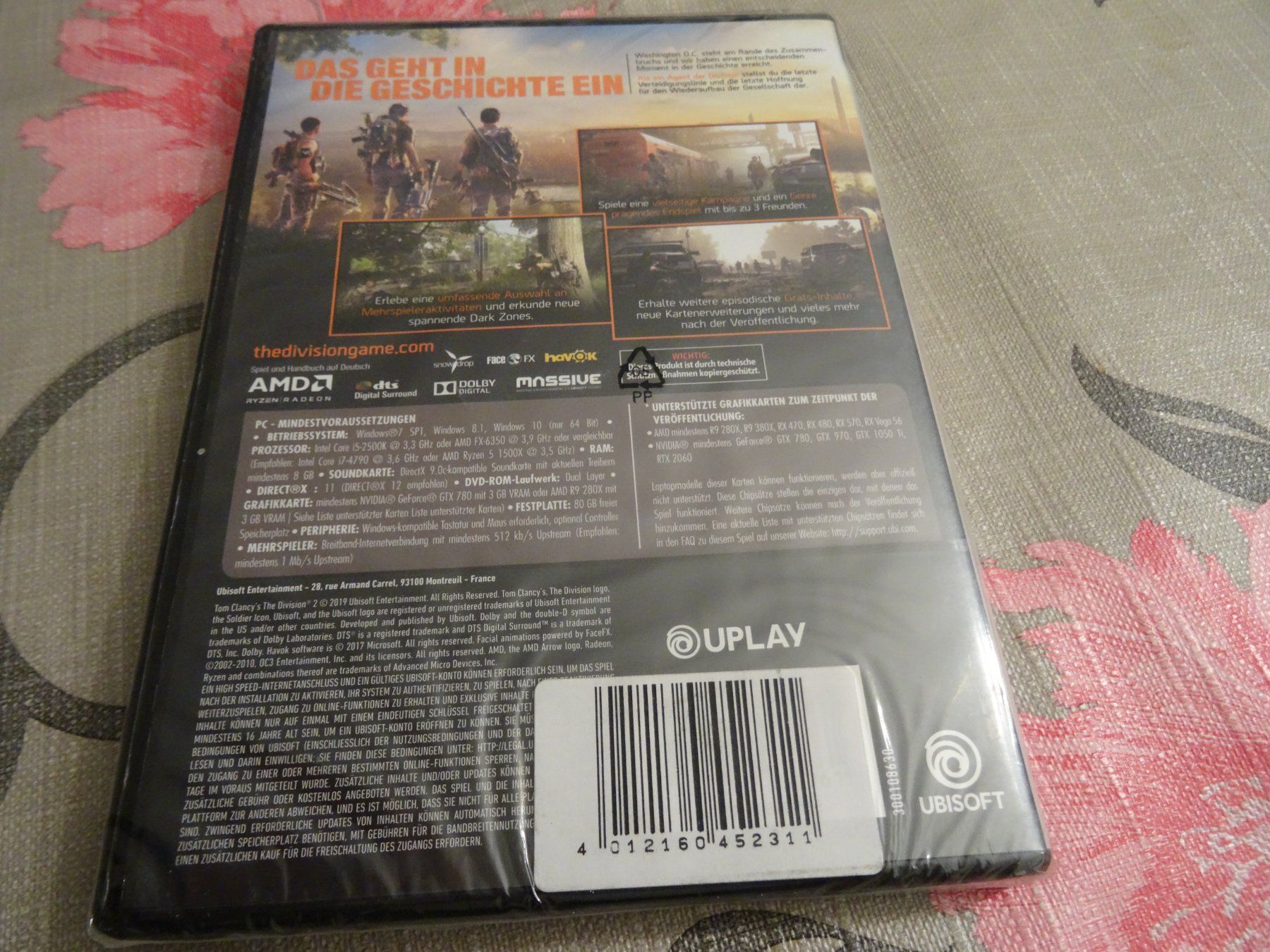 Microsoft Giochi: The Division 2 - PC - Neu & OVP - – Nuovo e nell'imballaggio originale da Olten venduto da Disc-Ausverkauf 1