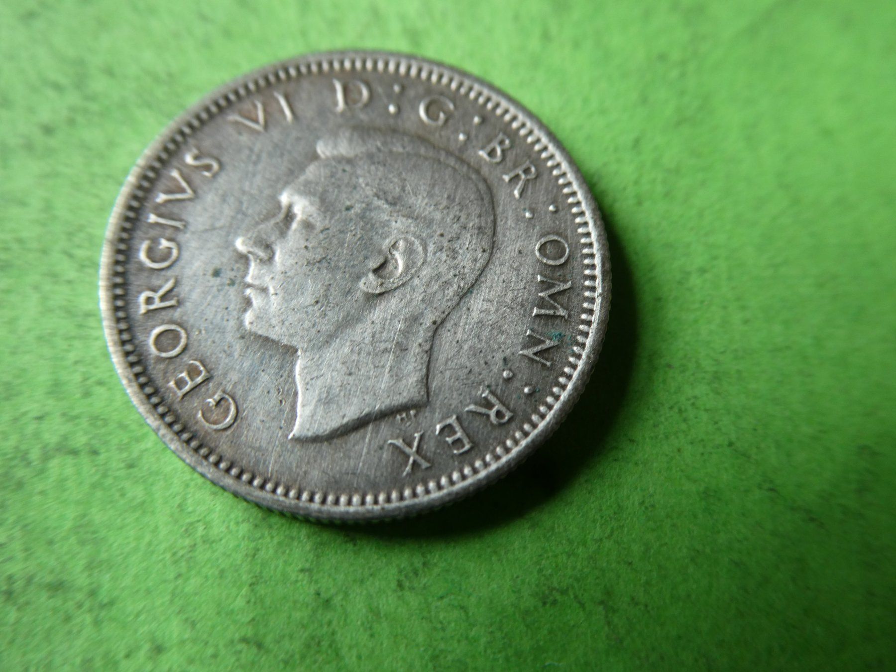 Toutes les monnaies: Grossbritannien 1946, 6 Pence - Silber – D'occasion à Hinterforst par Rohusri 1
