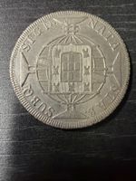 (3134)Silbermünze Brasilien 960 Reis 1819 R Rio de Janeiro
