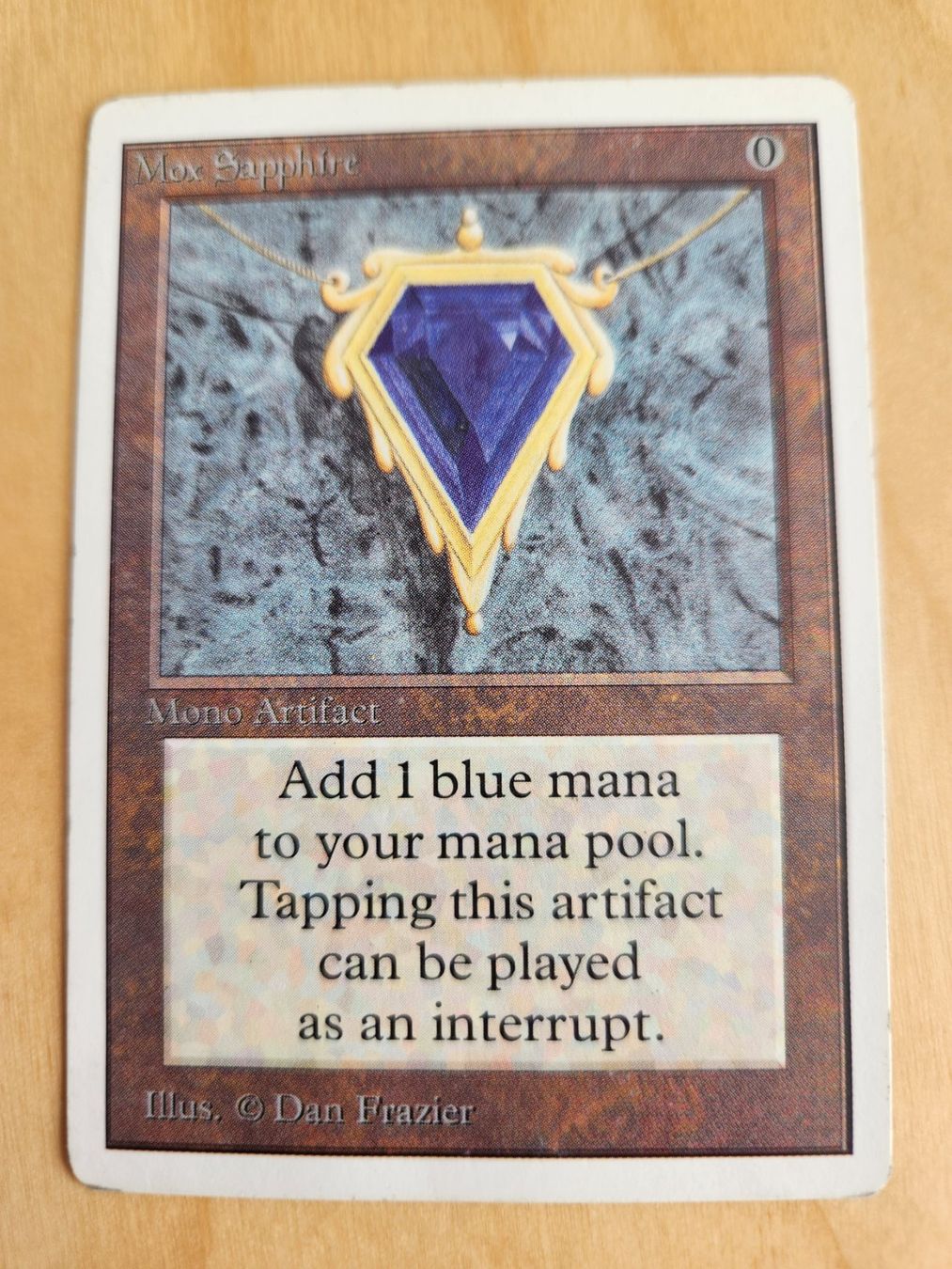 Magic The Gathering Carte collezionabili: MTG Mox Sapphire Unlimited – Usato da Bütschwil venduto da Osomo 4
