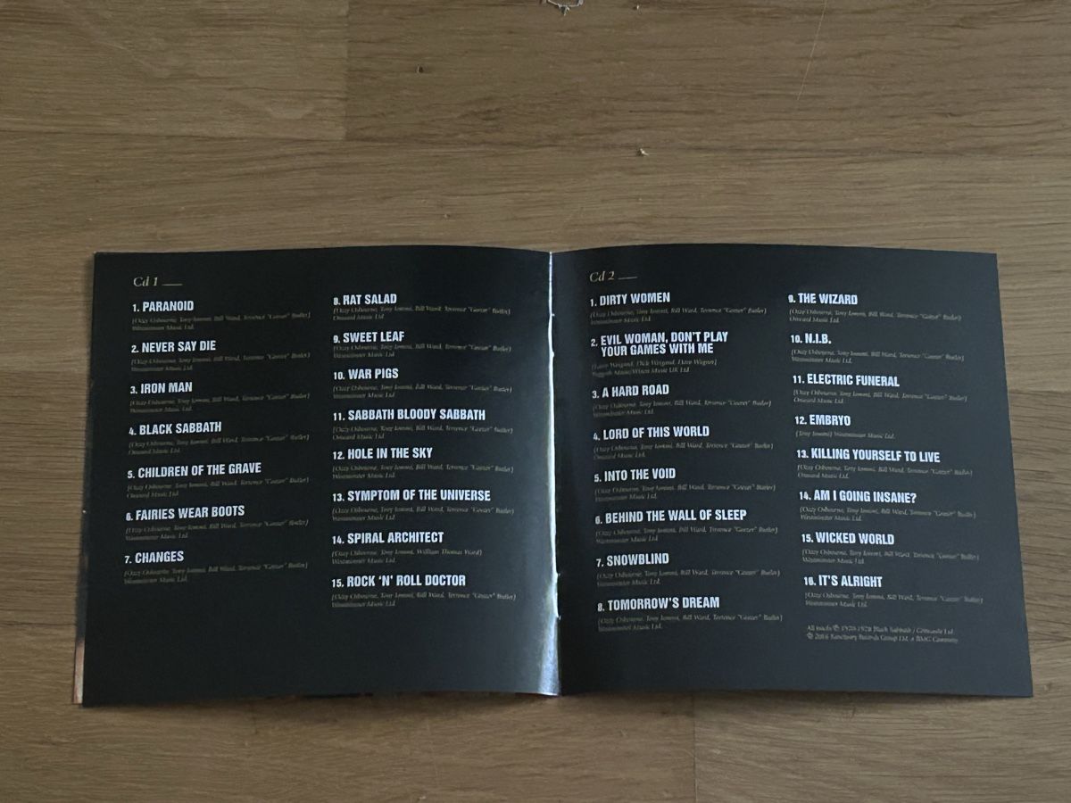 CD: Black Sabbath. Doppelalbum CD. The Ultimate Collection  – Nuovo (secondo la descrizione) da Faulensee venduto da Mizuno06 7
