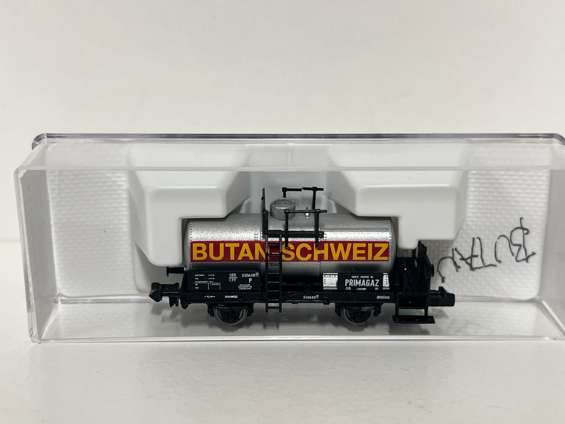 Fleischmann Trains électriques: Spur N Fleischmann  Butan Schweiz – Neuf avec emballage d'origine à Geroldswil par TopTrain54