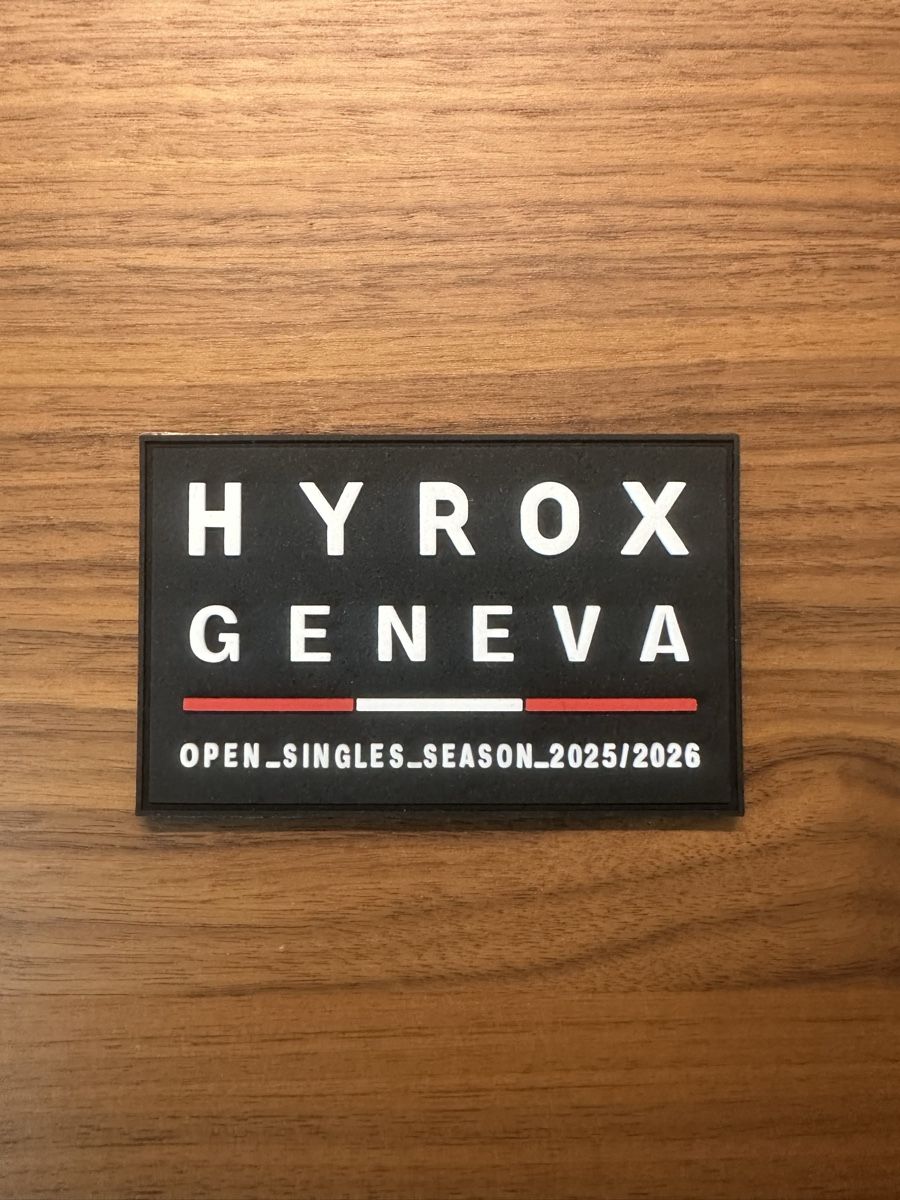 Plaketten & Abzeichen: Patch Hyrox Geneva – Neu (gemäss Beschreibung) aus Clarens von Riviera_Friperie