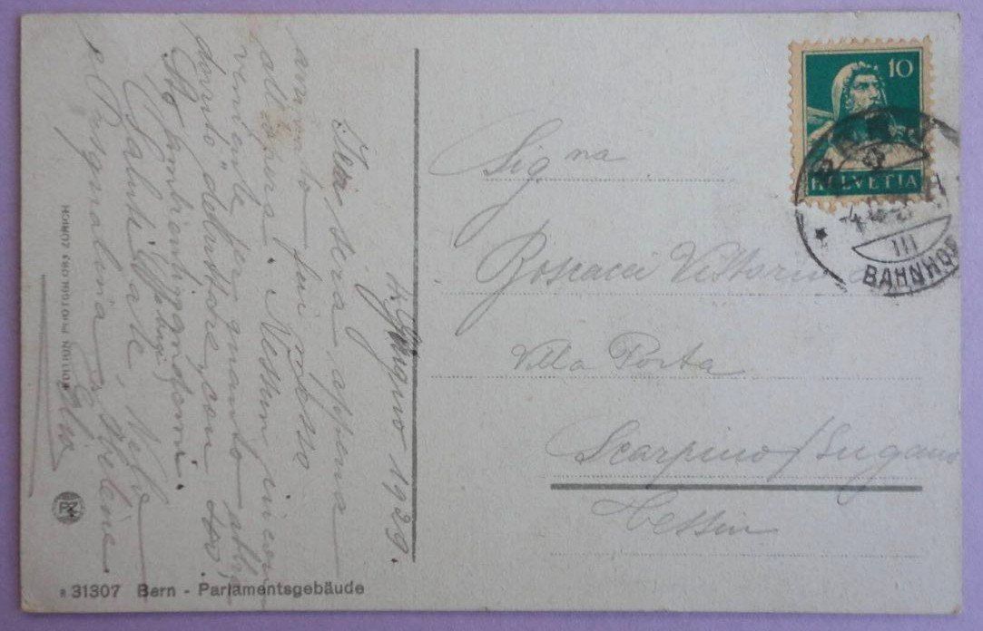 Cartoline postali: Bern, Parlamentsgebäude – Difettoso da Fétigny venduto da Billy2miny 1
