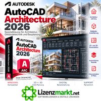 Autodesk AutoCAD Architecture 2026 1- Jahr