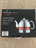 Crofton Teapot Glass with Infuser Chef's Collection New