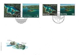 2022 FDC Gemeinschaftsausgabe CH - Kroatien aus ABO