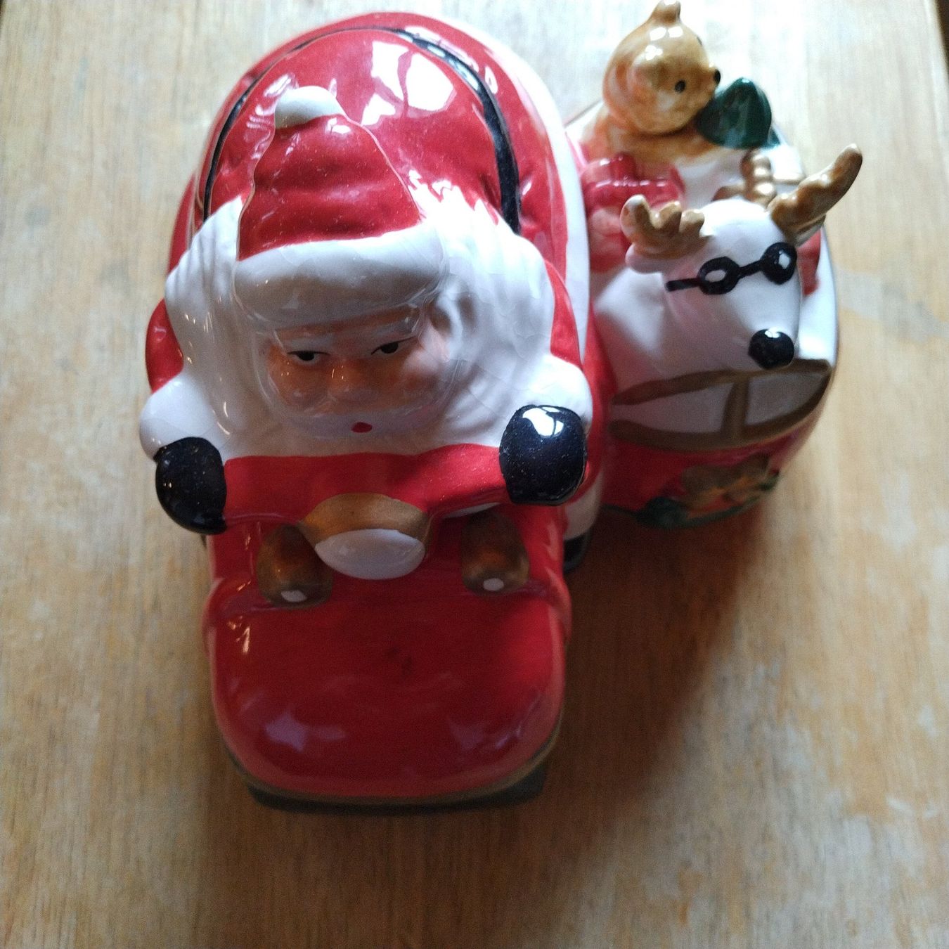 Altro per la casa: Santa Claus Motorrad Cookie Box – Usato da Untersiggenthal venduto da vonberner