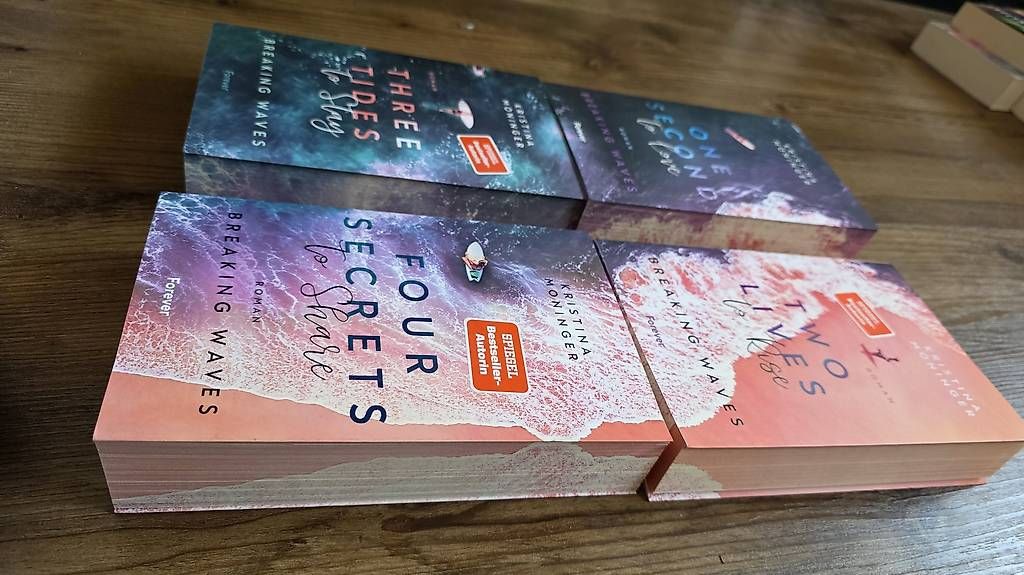 Libri: Kristina Moniger - Breaking Waves Reihe – Usato da Buttikon SZ venduto da mic_c5jd