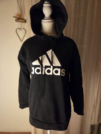 Original Adidas Hoodie, Schwarz, Gr. 34/36, Top Zustand!