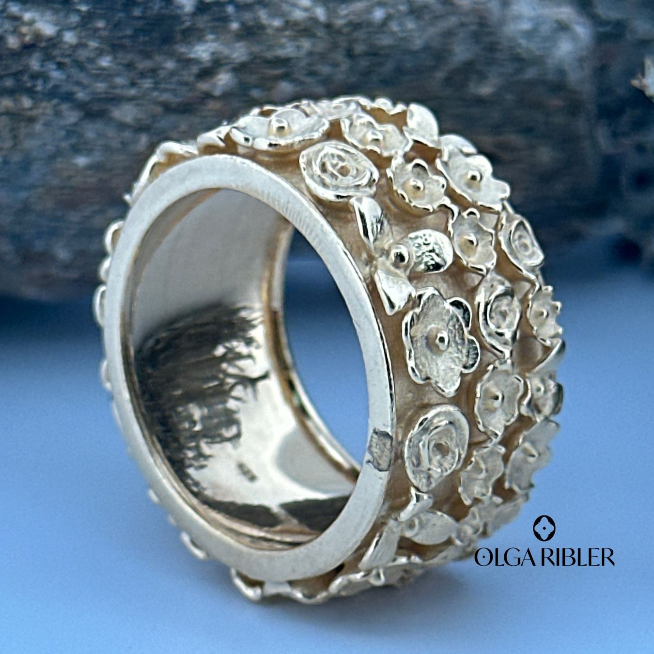 Olga Ribler Bagues: Statement Silber Ring 925  Grösse 64 – Neuf (Voir description) à Luzern par Schmuckoutlet 2