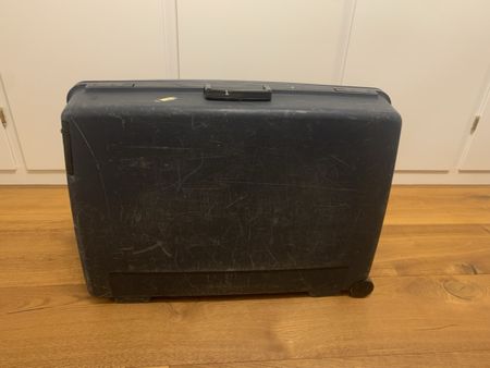 Robuster DelSey Reisekoffer Hartschale, Blau