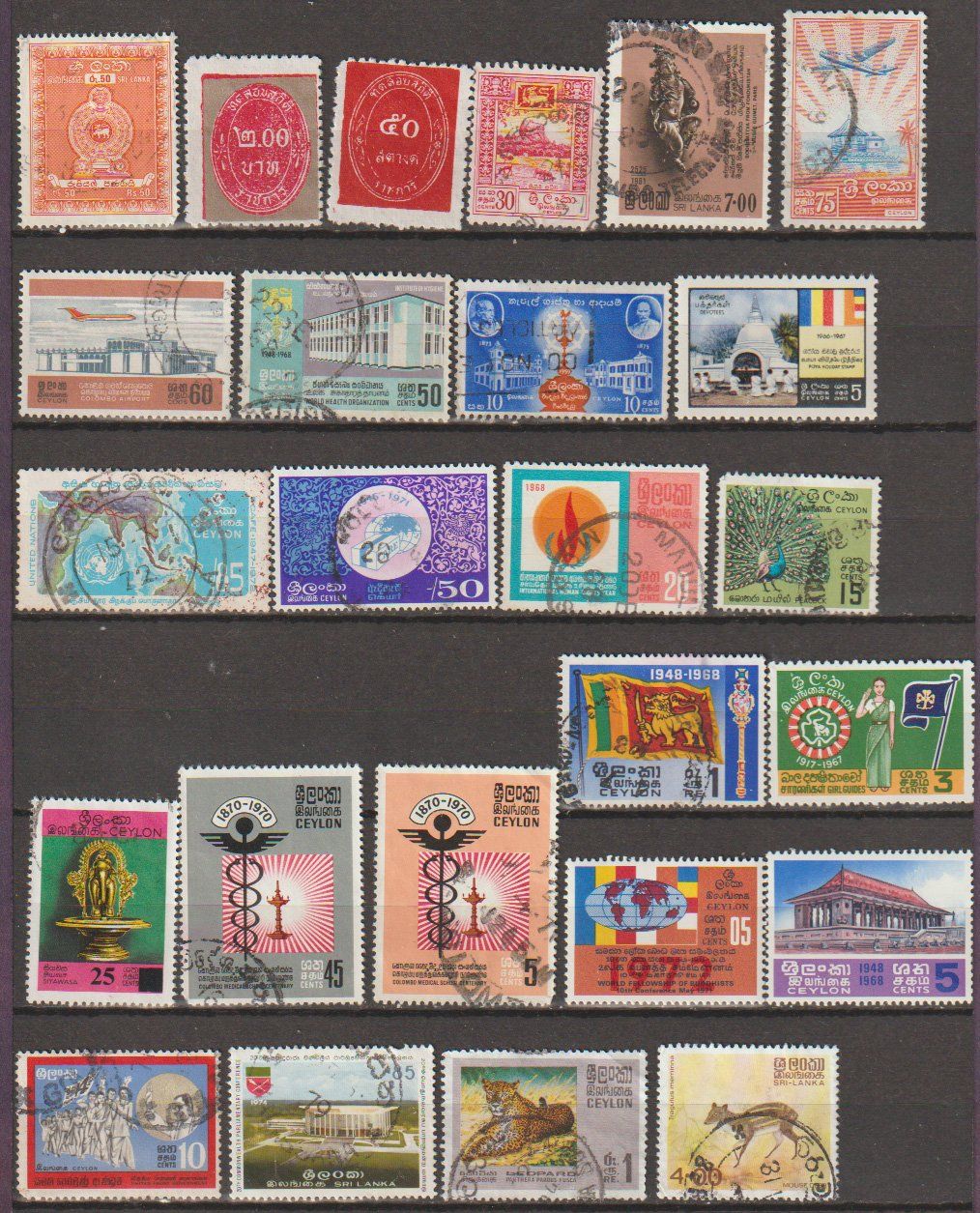 Tutti i francobolli: CEYLAN collection – Usato da Crans-Montana venduto da kira56 2