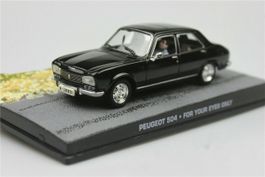 Peugeot 504 Berline 1968-1975 schwarz 007 James Bond