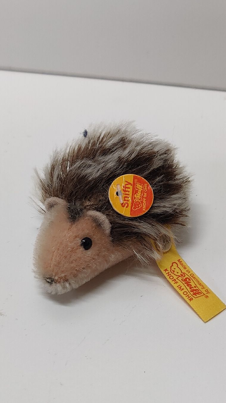 Steiff Giocattoli: Vintage Steiff Igel ,,Sniffy,, (W) – Usato da Neuenhof venduto da bro_9zsg