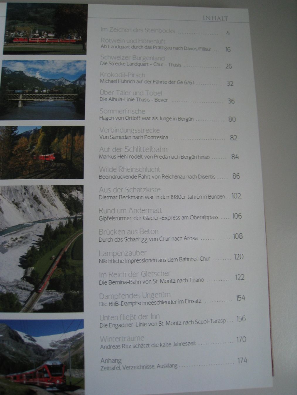 Libri: Zauberhafte Rhätische Bahn, 2010, Klaus Eckert – Usato da Buchs ZH venduto da swiss-train 1