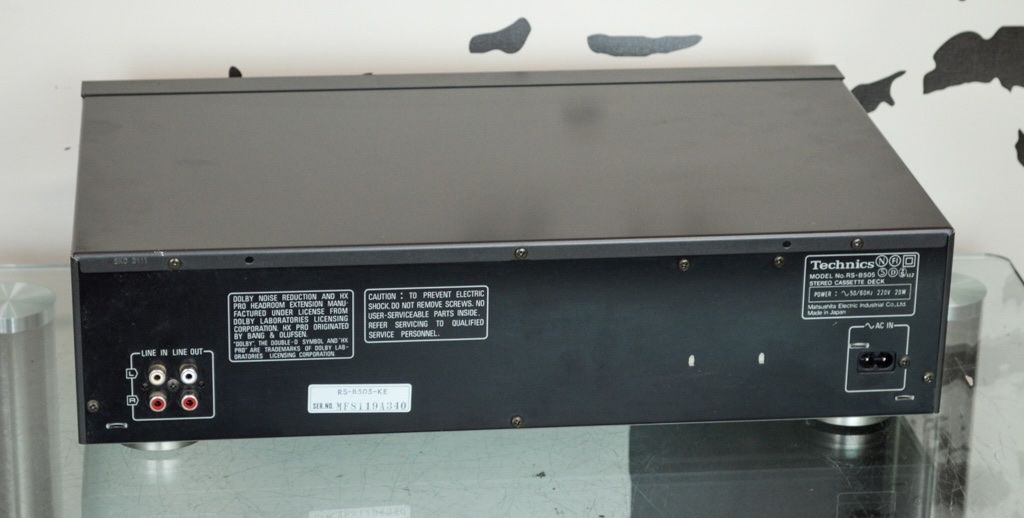 Technics Registratori: Technics RS-B505 Tapedeck Stereo Kassettendeck – Usato da Trimbach venduto da ELITA-5 4