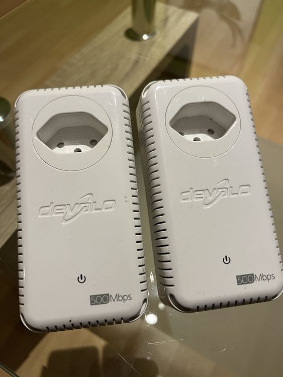 devolo dLAN 500 duo+ Powerline Adapter (2er-Set) (Gebraucht) in Giffers ...