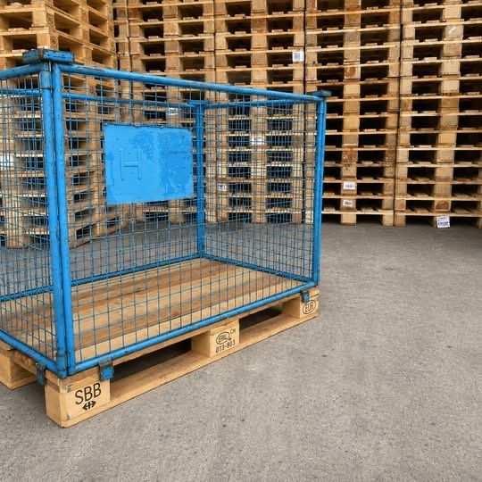 Griglie e Inferriate: EPAL - Gitterbox - Stahlgitterbox – Usato da Frick venduto da dom_y2vd 1