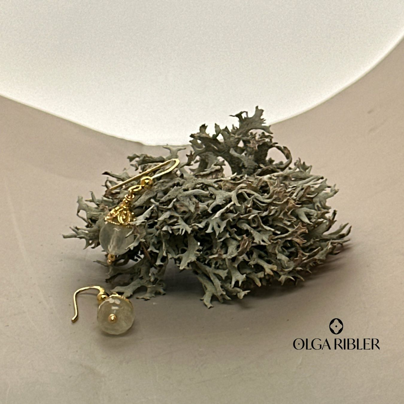 Olga Ribler Orecchini pendenti & Orecchini a lobo: Sterling Silber 925 Ohrringe mit Prehnite – Nuovo (secondo la descrizione) da Luzern venduto da Schmuckoutlet 2