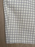 Unique handmade checked cotton yellow &white pencil skirt XS