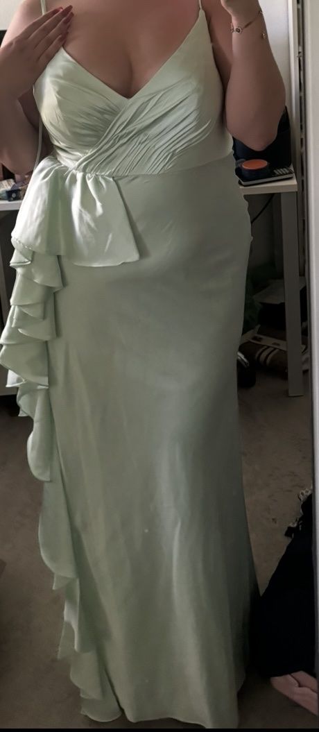 Kleider: Mac Duggal Abendkleid, Hellgrün, Gr. 40 – Gebraucht aus Pfäffikon ZH von Tetu.33 2