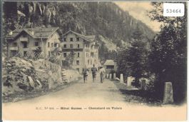 Hotel Suisse - Chatelard en Valais - animee