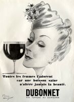 Dubonnet Aperitiv - Alte Werbung / Ancienne réclame 1939