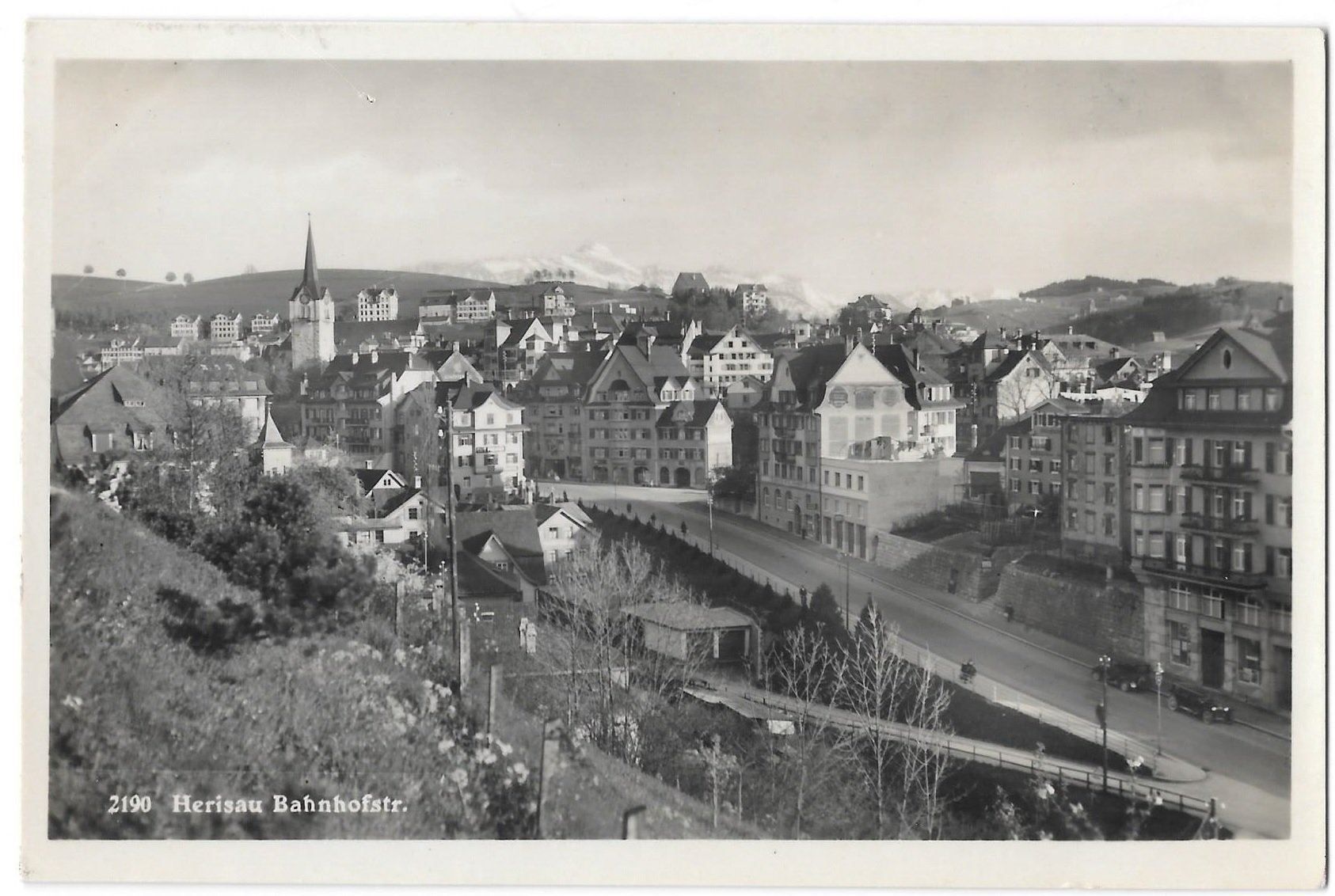 Ansichtskarten: Herisau Bahnhofstrasse – Gebraucht aus Olten von clotaldi
