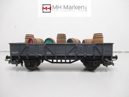 Electrotren 1104 offener Güterwagen m. Fässern RENFE Spanien