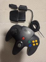 2 original Nintendo 64 Controller grau und schwarz 