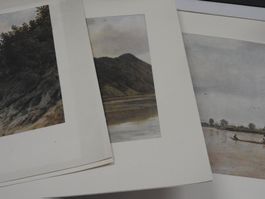 Donaufahrt im Biedermeier - 24 Kunstdrucke